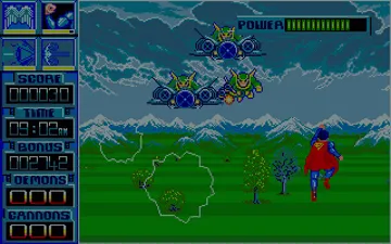 Superman - The Man of Steel_Disk1 screen shot game playing